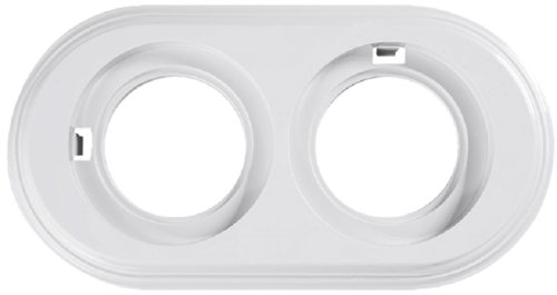 Рамка-ретро универсальная Bironi Лизетта 2-м. пластик белый фото Рамка-ретро универсальная Bironi Лизетта 2-м. пластик белый картинка